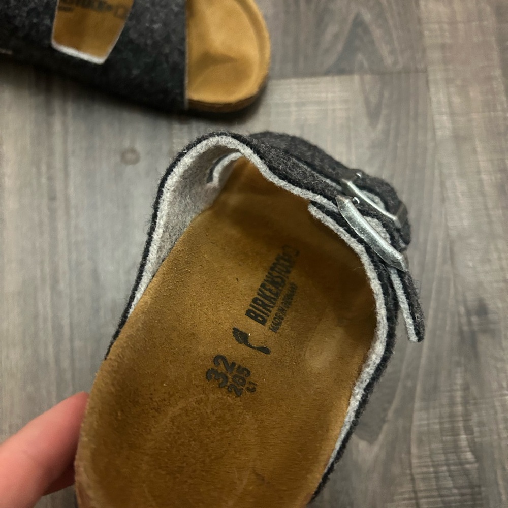 Birkenstock Kids blue gray Sandals size 1 - Picture 8 of 8